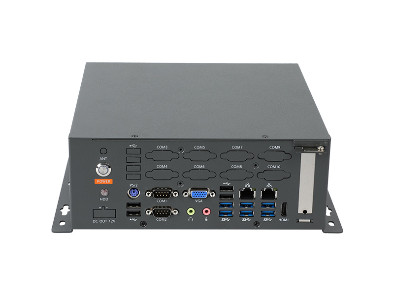 國產桌面式工控機,無風扇工業服務器,DTB-2105S-B678AMC