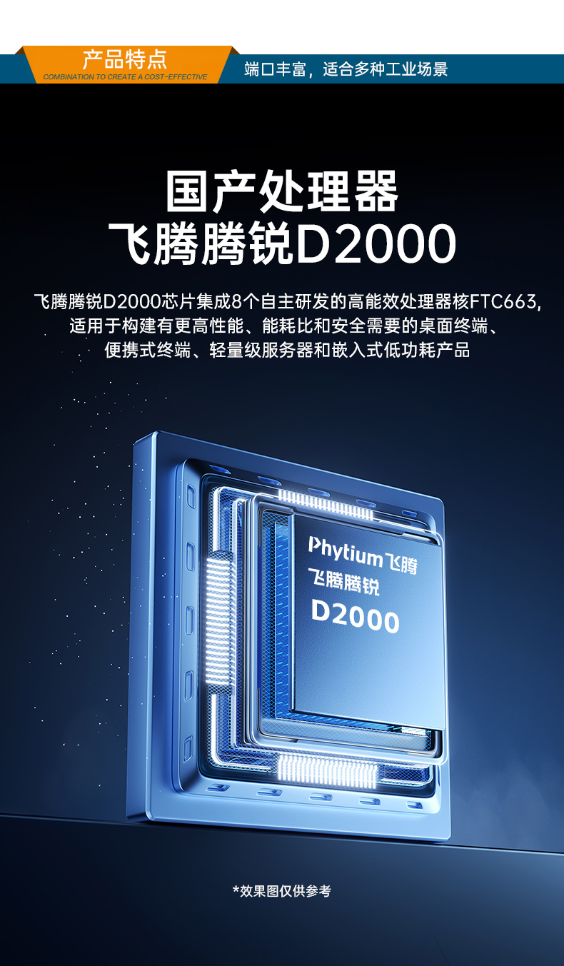 東田國產(chǎn)飛騰服務器,金融行業(yè)工控電腦,DT-61025-TD2KMB.jpg