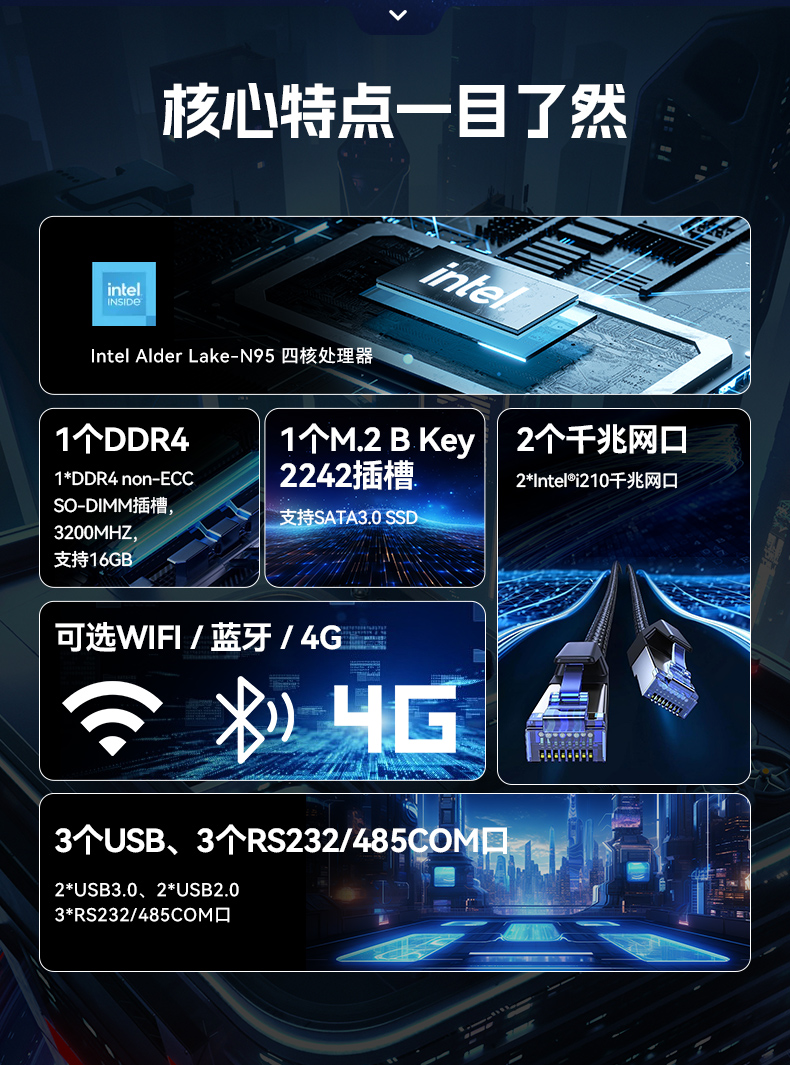 小型低功耗嵌入式工控機,工業級迷你主機推薦,DTB-3069-N95.jpg