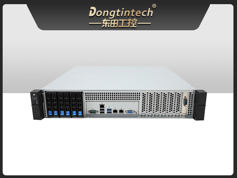 國產2U短款工控機,海光CPU高性能計算,支持雙硬盤熱插拔,DT-24306-B3490MB